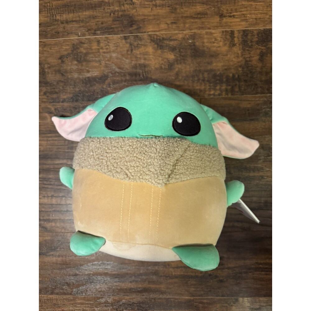 Star Wars Grogu The Mandalorian Baby Yoda Squishmallows Plush Pillow Doll 10" in
